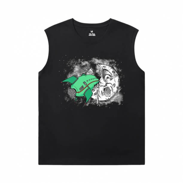 American Anime Futurama T-Shirt Personalised Xxl Sleeveless T Shirts