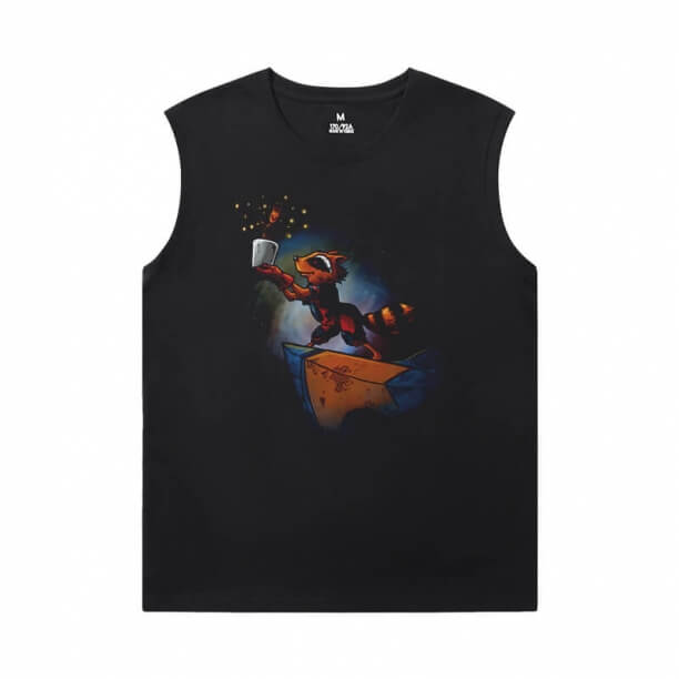 Marvel Guardians of the Galaxy T-Shirt The Avengers Groot Basketball Sans manches T-shirt