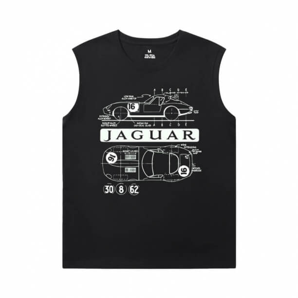 車のTシャツパーソナライズされたF1ノースリーブラウンドネックTシャツ