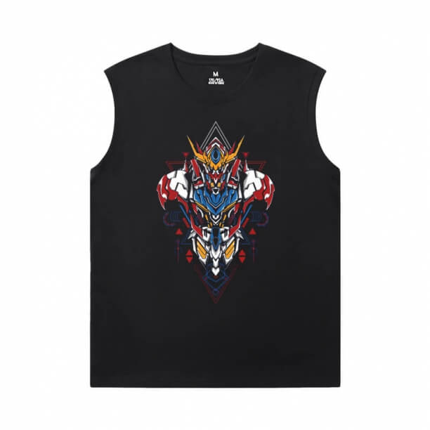 Anime Tricouri Gundam Men Sleeveless Tricou