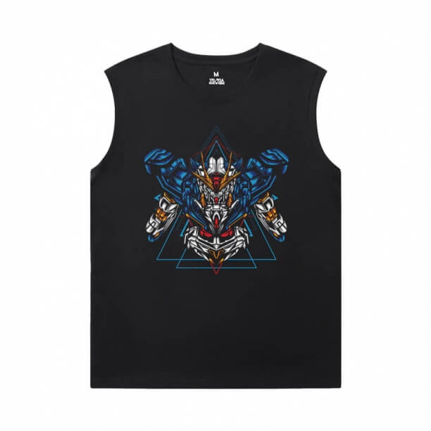 Gundam Cool Sleeveless T Shirts Hot Topic Anime T-Shirt