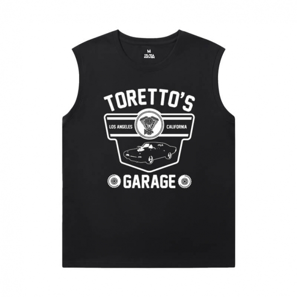 Tricouri personalizate Fast Furious Round Neck SleeveLess T Shirt