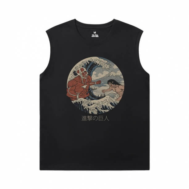 Hot Topic Anime Shirts Attack on Titan Full Sleeveless T Shirt