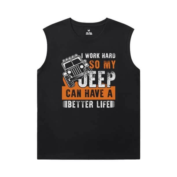 Cool Jeep Wrangler Tshirt Car Cool Sleeveless T Shirts