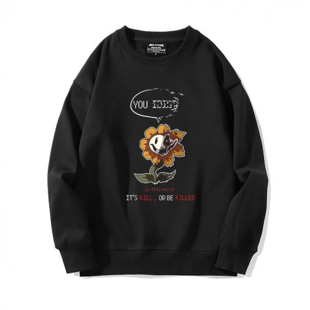 Undertale Hoodie Crewneck Annoying Dog Skull Sweatshirt