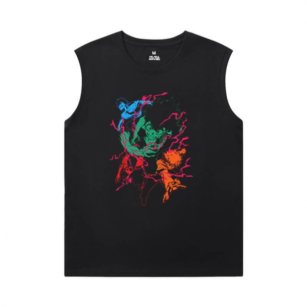 Cotton Tshirts Japanese Anime My Hero Academia Sleeveless Tshirt