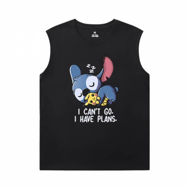 Lilo Stitch Camisas personalizadas sem mangas camiseta personalizada