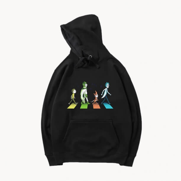 Rick ve Morty Hoodies Pullover Ceket