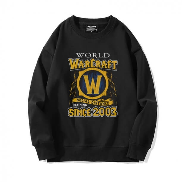 World Warcraft Tops Crew Neck Sweatshirts