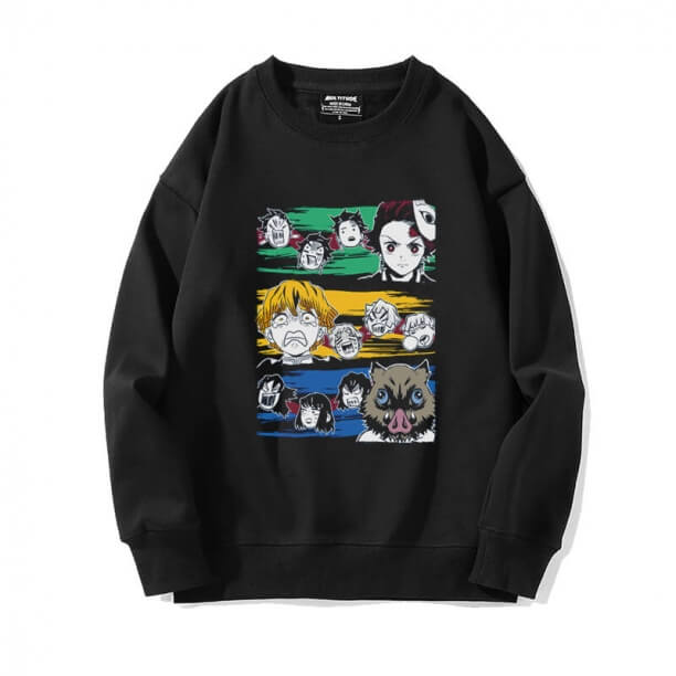 Anime Demon Slayer Hoodie Crewneck Moletom