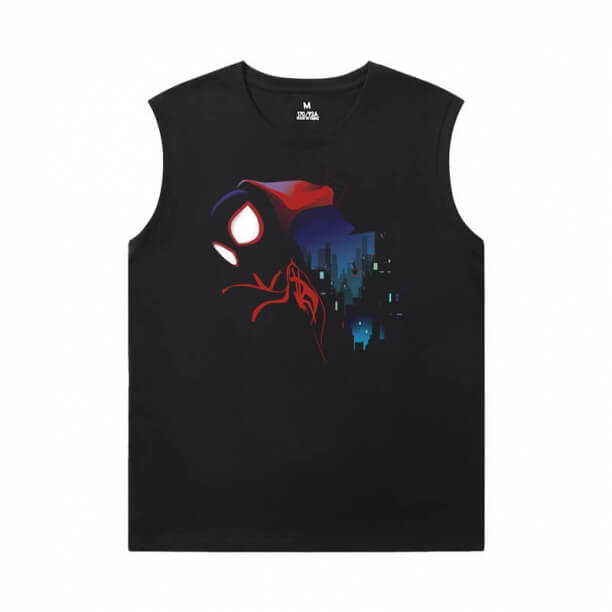 Os Vingadores camisetas Marvel Homem Aranha Sleevless Tshirt For Men