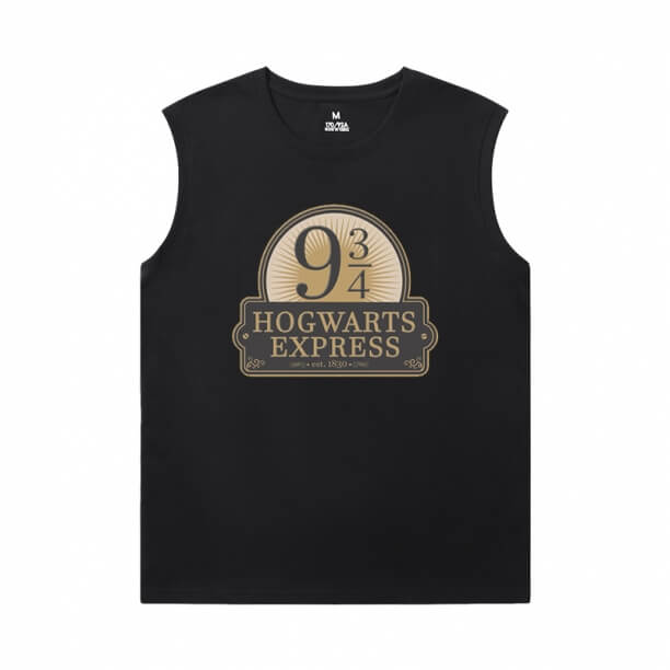 Tshirts personnalisés Harry Potter Sleeveless T Shirts Homme Pour Gym