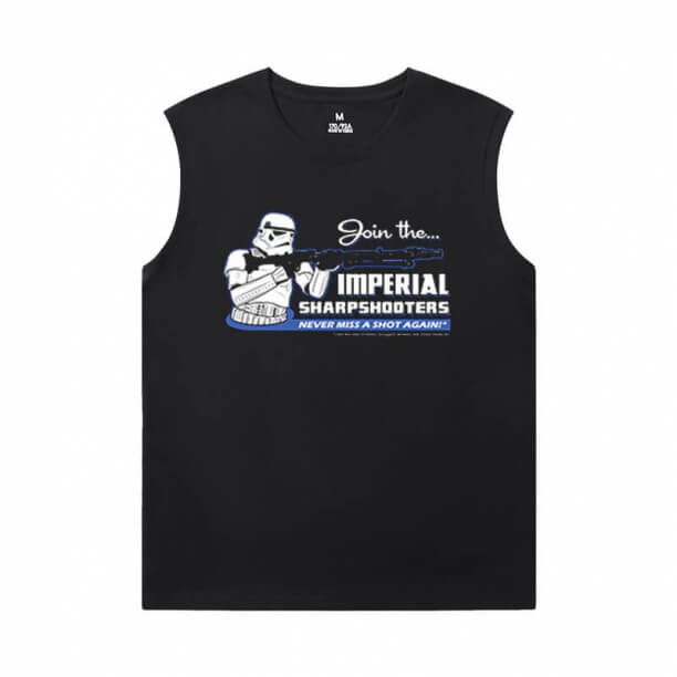 Cool Tshirt Star Wars Mens Sleeveless Sports T Shirts