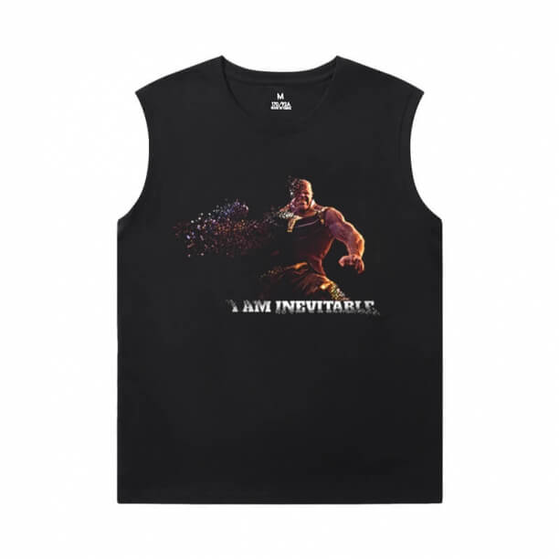 The Avengers Shirts Marvel Thanos Mens Sleeveless Tshirt