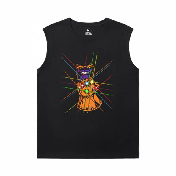 The Avengers Shirts Marvel Thanos Sleeveless Shirts Đối với Mens Online