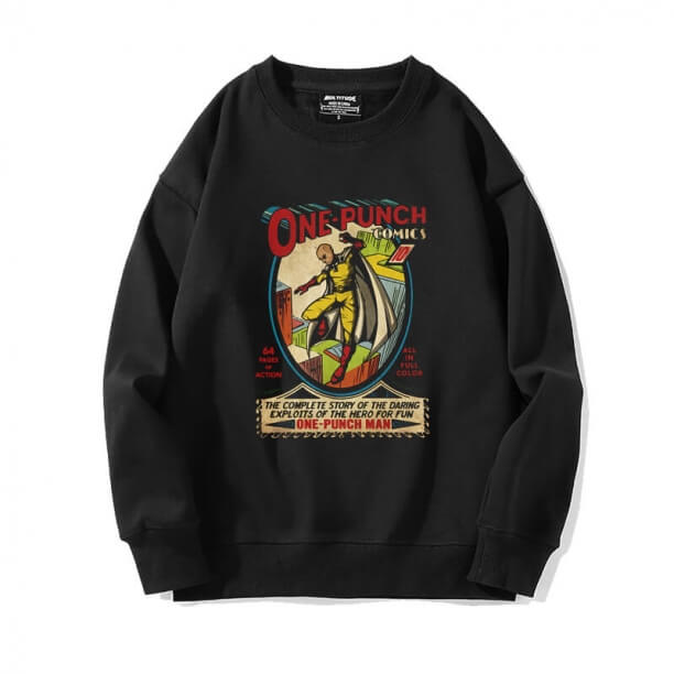 Vintage Anime One Punch Man Trui gepersonaliseerd sweatshirt