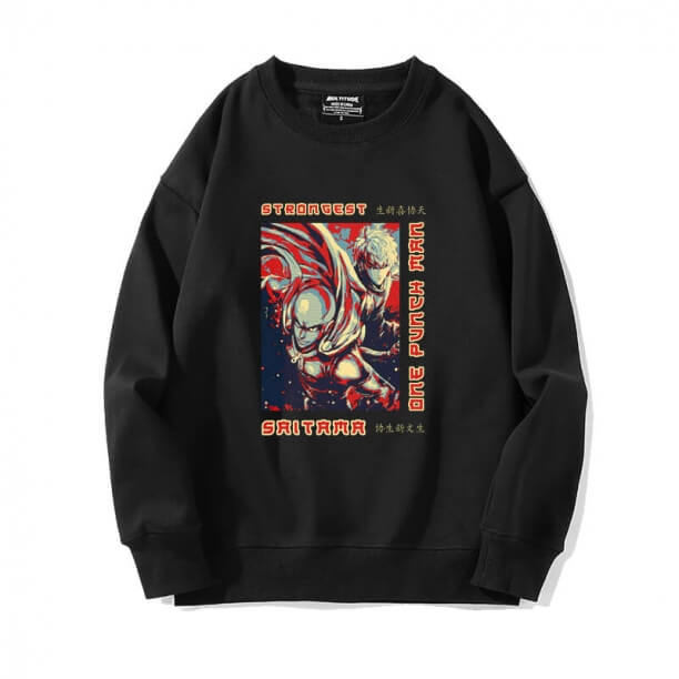 Heißes Thema Anime One Punch Man Hoodie Rundhals Sweatshirt