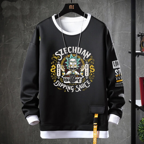 Hot Topic Jacket Rick and Morty Sweatshirt