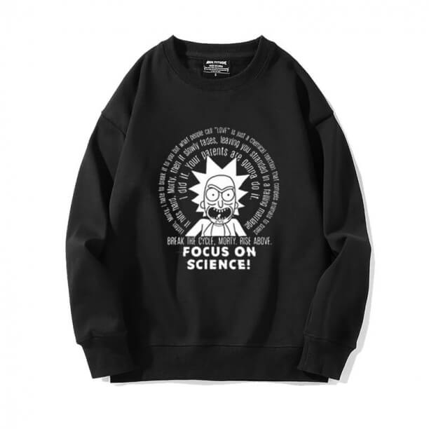 Kişiselleştirilmiş Sweatshirt Rick ve Morty Tops