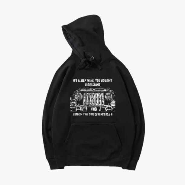 Casaco com capuz do Jeep Wrangler Hoodie