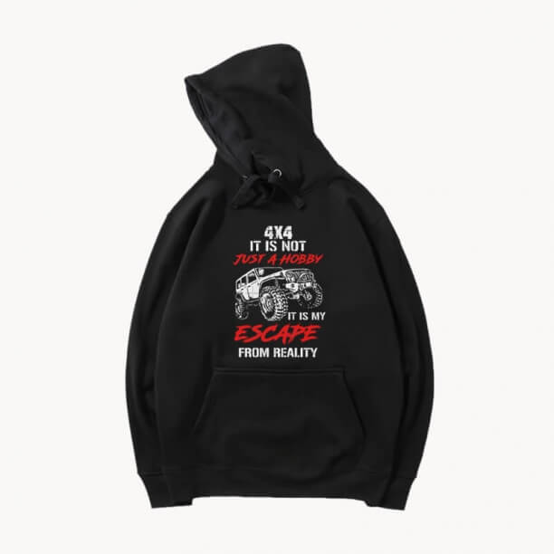 Bil hættetrøje Kvalitet Jeep Wrangler Hoodies