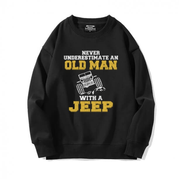 Áo nỉ xe hơi màu đen Jeep Wrangler Coat