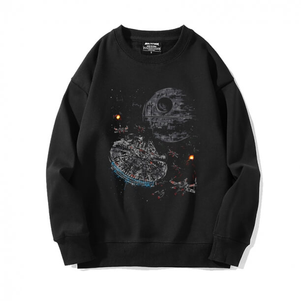 Star Wars Sweatshirts Phi hành đoàn cổ Áo khoác