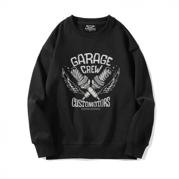 Xe Sweatshirts chất lượng Spark plug Hoodie