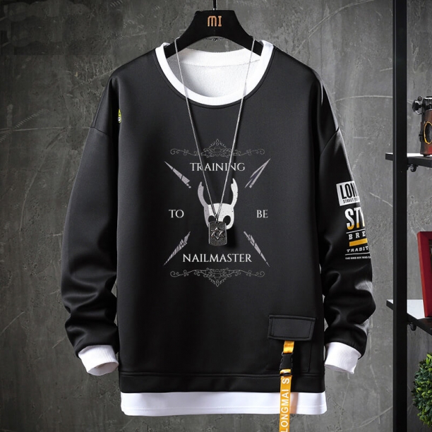 Hollow Knight Coat Fake Hai mảnh Sweatshirts