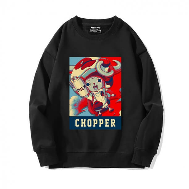 Anime One Piece Hoodie Cool Chopper Sweatshirts