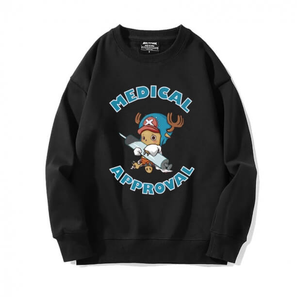 Hot Topic Chopper Mikina s kapucňou Vintage Anime jeden kus mikiny