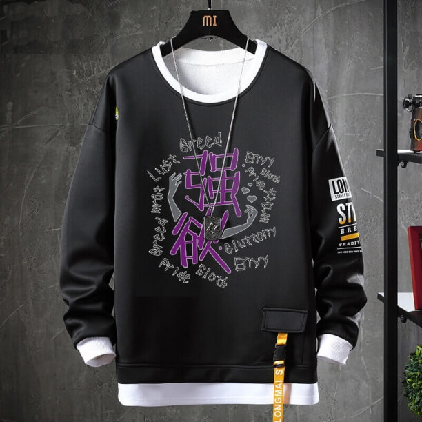 Hot Topic Tops The Seven Deadly Sins Sweatshirts