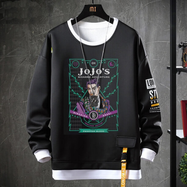 JoJo Sweatshirts Anime Personalised Kujo Jotaro Jacket
