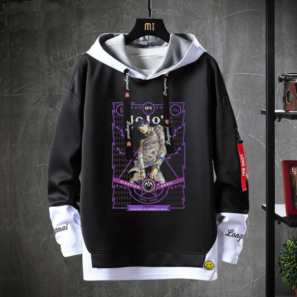 JoJo's Bizarre Adventure Sweatshirts Anime cá nhân hóa Kujo Jotaro Sweater