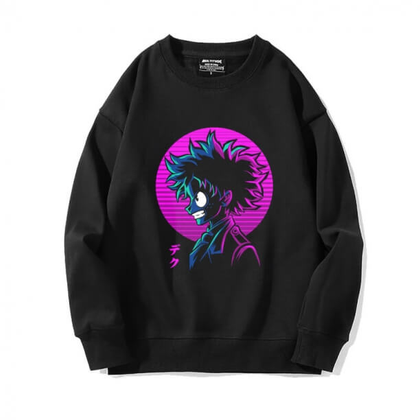 Anime My Hero Academia Coat Crewneck Moletom