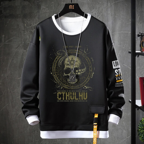 Cthulhu Mythos Coat Cool Necronomicon Sweatshirt