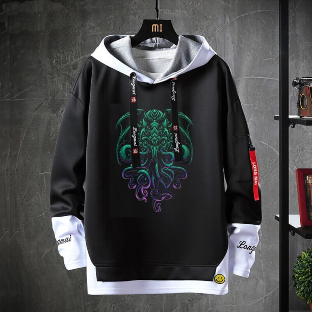 Chủ đề nóng Necronomicon Sweatshirts Cthulhu Mythos Jacket