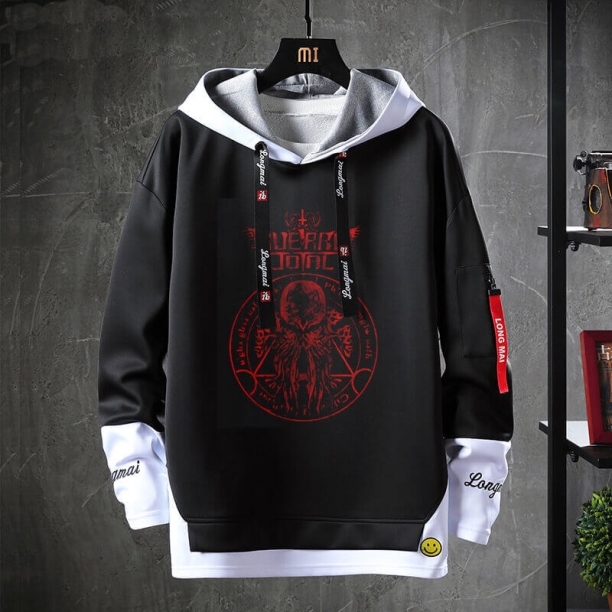 Áo khoác Cthulhu Mythos Sweatshirt Black Necronomicon