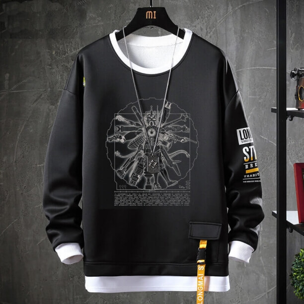 Gundam Sweatshirts personlig jakke