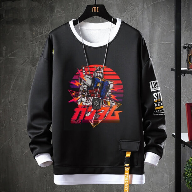 Chất lượng Tops Gundam Sweatshirts
