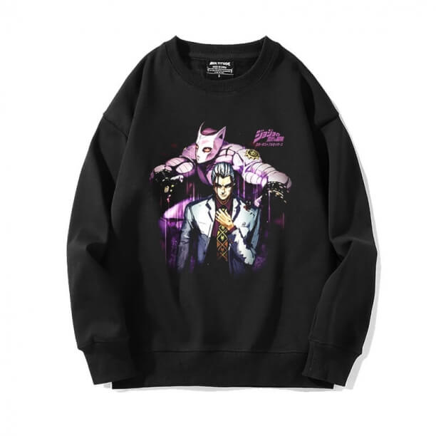 Clássico Anime JoJo's Bizarre Adventure Hoodie Crewneck Kujo Jotaro Moletom