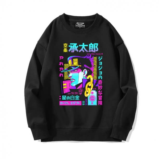 JoJo's Bizarre Adventure Sweatshirts Anime XXL Kujo Jotaro Áo len