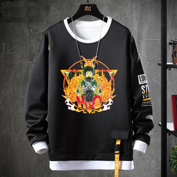 Hot Topic Moletom Japonês Anime My Hero Academia Coat