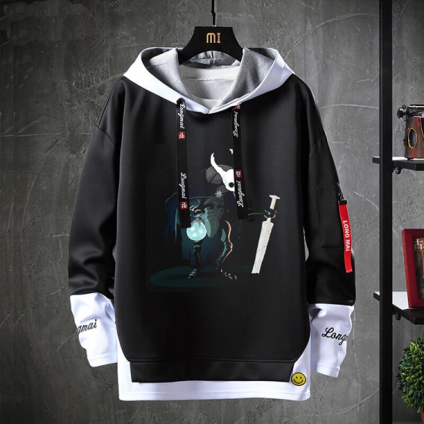 Hollow Knight Sweatshirt Black Coat