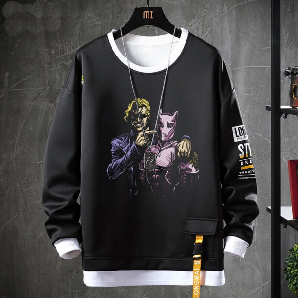 Chủ đề nóng Tops Chủ đề nóng Anime JoJo's Bizarre Adventure Sweatshirts