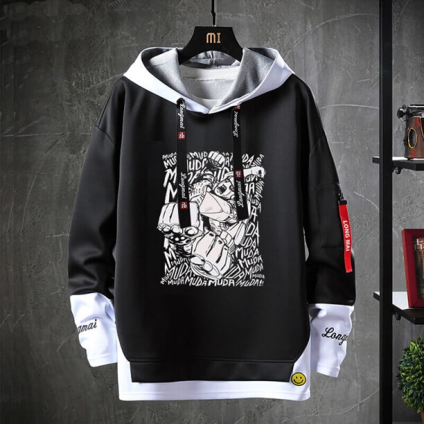 Calitate Sweatshirt Hot Topic Anime JoJo Pulover