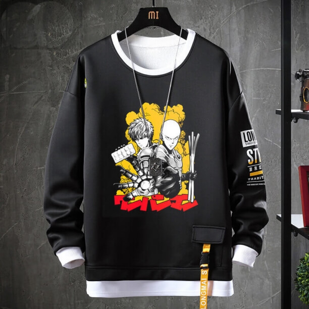 One Punch Man Hanorac Vintage Anime XXL Hoodie