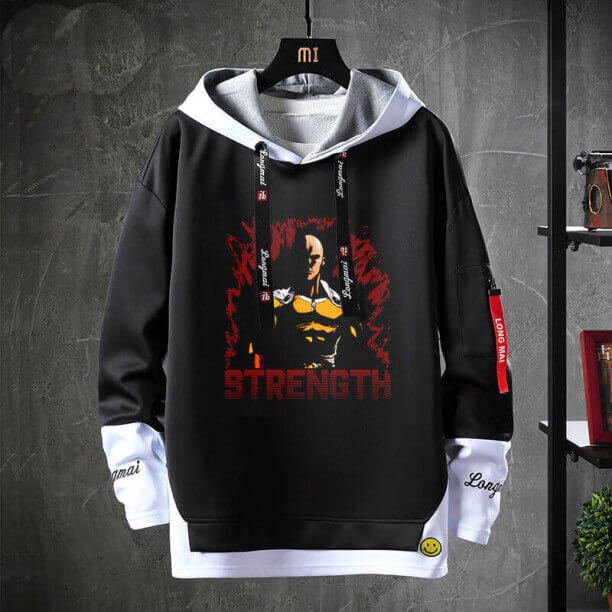 One Punch Man sudaderas Anime sudadera con capucha personalizada