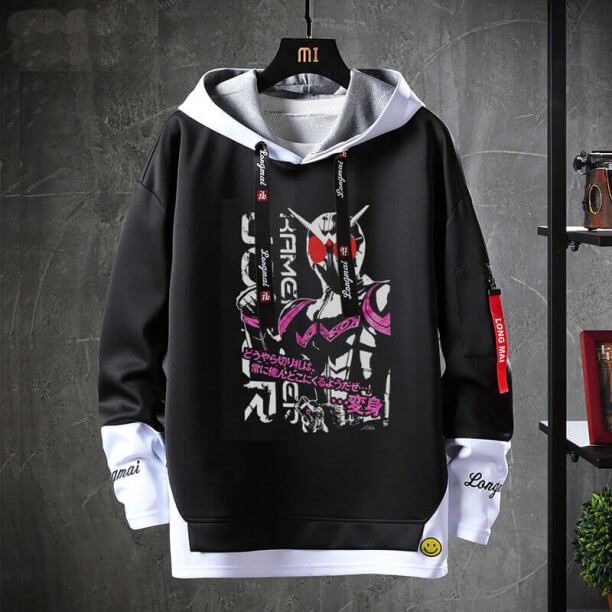 Maskierte Reiter Sweatshirts HeißeS Thema Anime personalisierte Hoodie