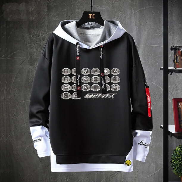 Quality Sweater Vintage Anime Masked Rider Sweatshirts